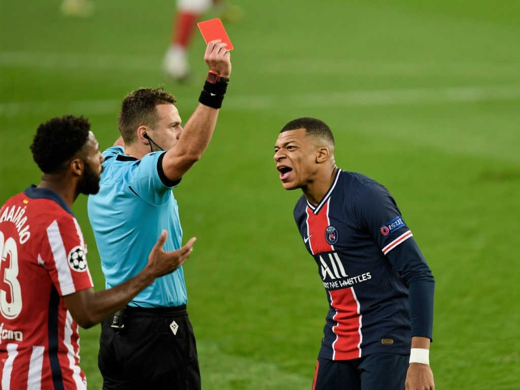 西媒：姆巴佩因红牌深感遗憾，已向对手及队友致歉